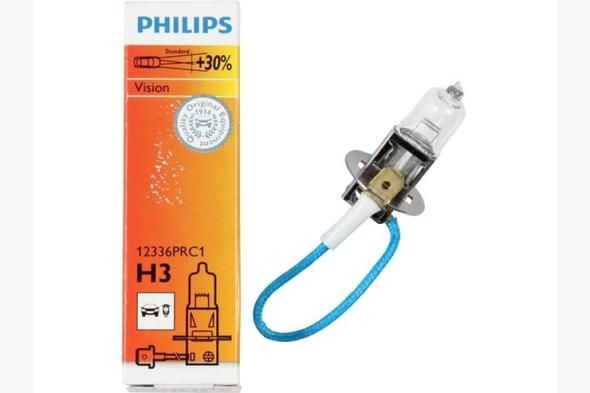 Лампа головного світла Philips H3 55W 12336PR Premium +30%