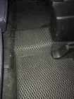 Поліуретанові килимки (EVA, чорні) Peugeot 4007