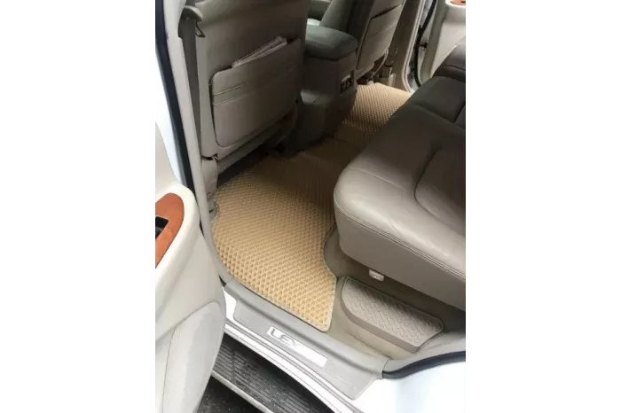 Поліуретанові килимки (EVA, бежеві) Lexus LX470