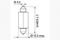 Вказівна лампа Osram 6480 C18W 41mm 24V SV8.5-8 Вказівна лампа Osram 6480 C18W 41mm 24V SV8.5-8