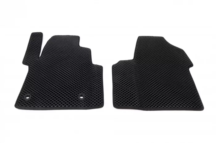 Поліуретанові килимки (2 шт, EVA, чорні) 1+1 Peugeot Expert 2017↗ мм.