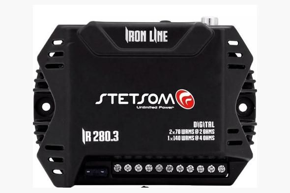 Підсилювач потужності звуку Stetsom IRON LINE IR280.3 (2 Ом)