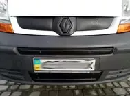 Зимова верхня накладка на решітку Renault Trafic 2001-2015 рр.