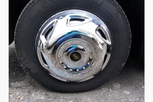 Ковпаки з нержавійки (2 катки., 4 шт) Volkswagen Crafter 2006-2017рр.