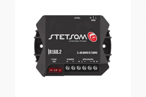Підсилювач потужності звуку Stetsom IRON LINE IR160.2 без RCA (2 Ом)