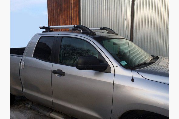 Рейлінги (2 шт) Toyota Tundra 2007↗ мм.