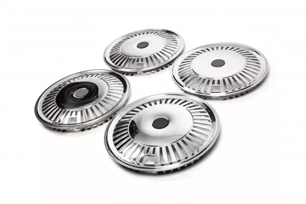 Ковпаки з нержавійки Зірка (1 ковзанці., 4 шт) Volkswagen Crafter 2006-2017рр.