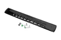 Нижня накладка на решітку (коротка) Volkswagen T5 Transporter 2003-2010рр. Нижня накладка на решітку (коротка) Volkswagen T5 Transporter 2003-2010рр.