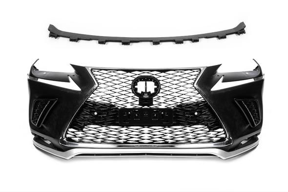 Бампер з решіткою в рестайлінг дизайні Lexus NX