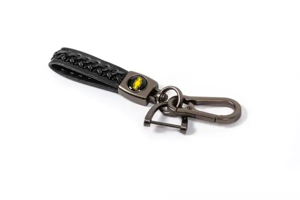 Шкіряний брелок V2 з логотипом Chevrolet