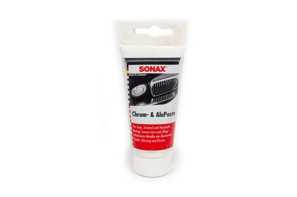Sonax Паста для очищення хрому та алюмінію, 75 мл Sonax Паста для очищення хрому та алюмінію, 75 мл