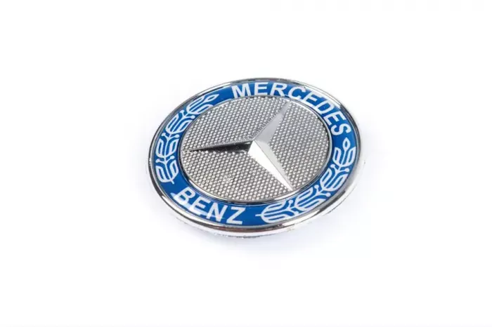 Значок Мерседеса на капот (80мм діаметр) Mercedes Viano 2004-2015 рр.